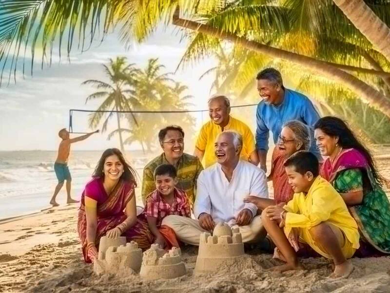 Is Kerala Safe for Tourists in 2025? family in thiruvananthapuram
