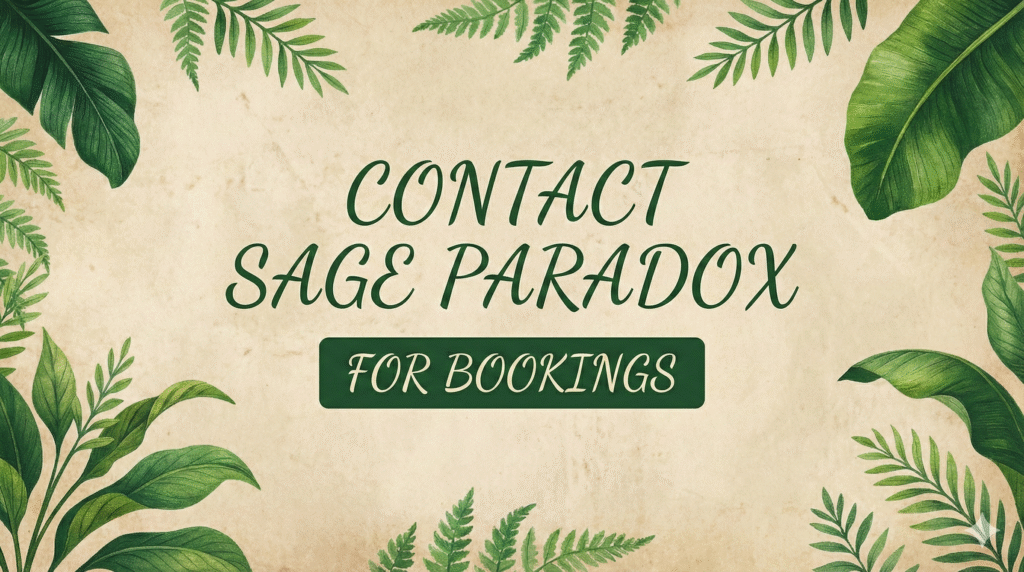 sageparadox bookings