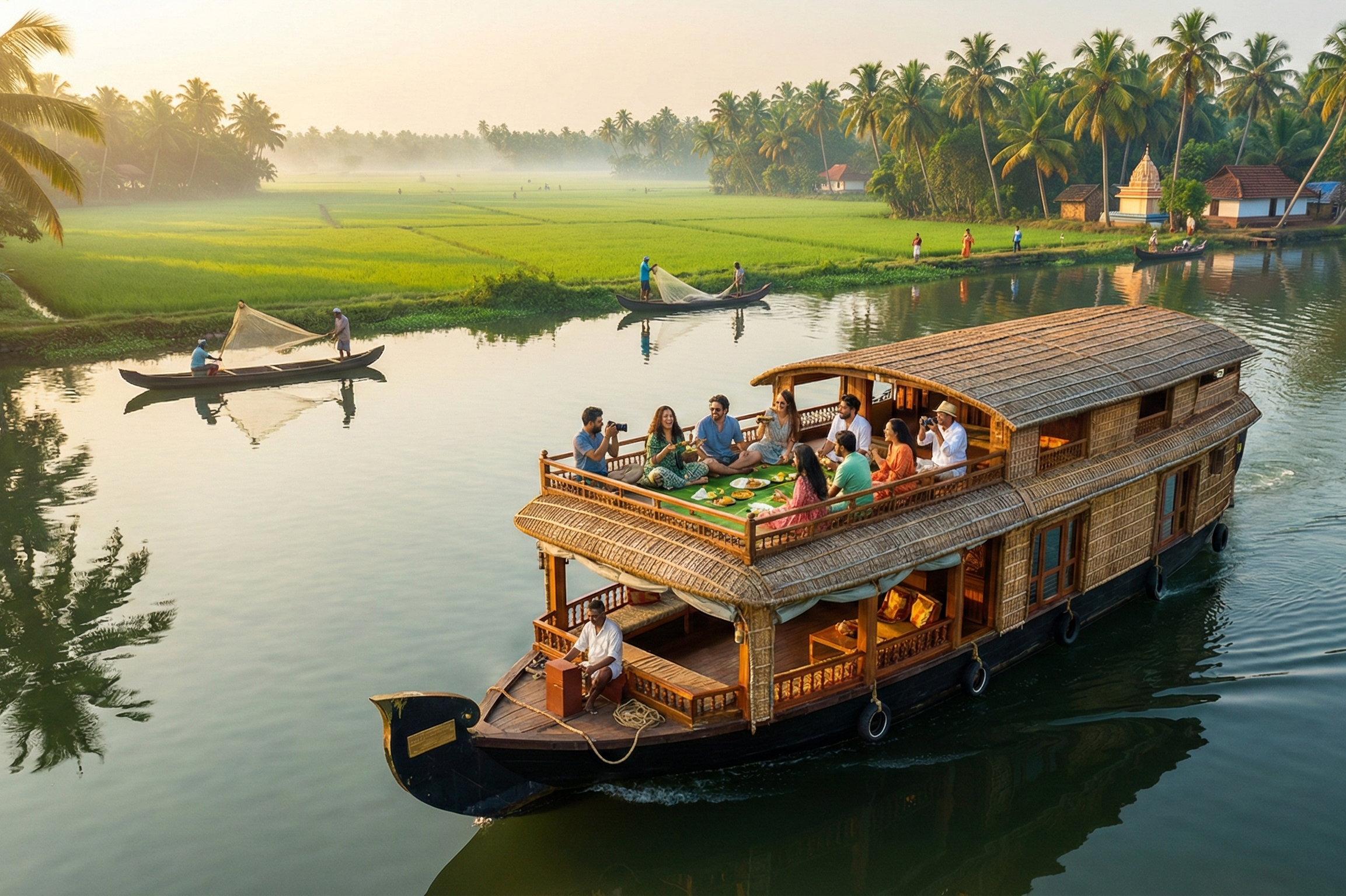 Alappuzha Boat House- Detailed Travel Guide Alappuzha boat house